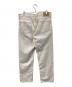 Calvin Klein (カルバンクライン) リラックスストレートパンツ ホワイト サイズ:SIZE 34：5000円