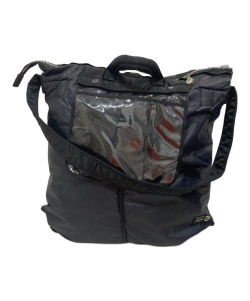 PORTER（ポーター）PORTER (ポーター) SSZ (エスエスズィー) ヘルメットバッグ ブラックの古着・服飾アイテム