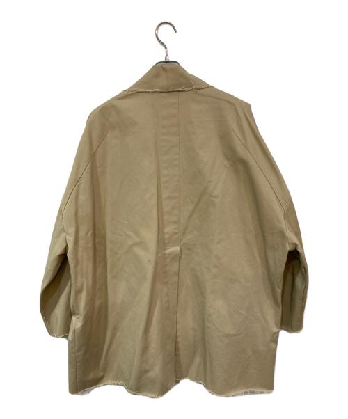 My Beautiful Landlet（マイビューティフルランドレット）My Beautiful Landlet (マイビューティフルランドレット) カットオフコンパクトチノトワルトレンチコート ベージュ サイズ:1の古着・服飾アイテム