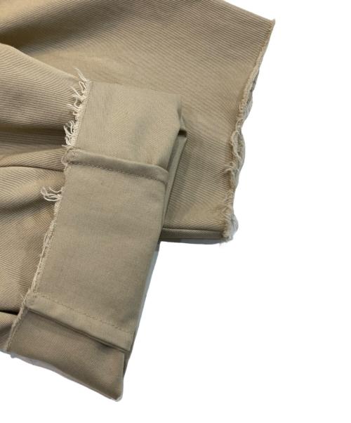 My Beautiful Landlet（マイビューティフルランドレット）My Beautiful Landlet (マイビューティフルランドレット) カットオフコンパクトチノトワルトレンチコート ベージュ サイズ:1の古着・服飾アイテム