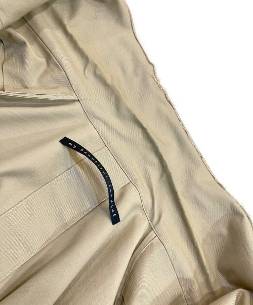 My Beautiful Landlet（マイビューティフルランドレット）My Beautiful Landlet (マイビューティフルランドレット) カットオフコンパクトチノトワルトレンチコート ベージュ サイズ:1の古着・服飾アイテム