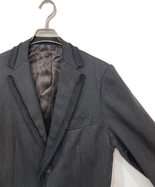 LANVIN（ランバン）LANVIN (ランバン) カットオフコート グレー サイズ:48の古着・服飾アイテム