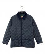 Traditional Weatherwearトラディショナルウェザーウェア）の古着「キルティングコート」｜ネイビー