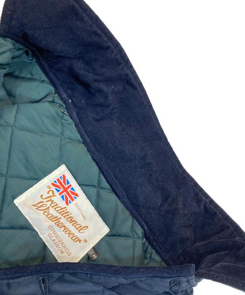Traditional Weatherwear（トラディショナルウェザーウェア）Traditional Weatherwear (トラディショナルウェザーウェア) キルティングコート ネイビー サイズ:40の古着・服飾アイテム