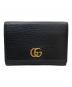 GUCCI（グッチ）の古着「GGマーモントカードケース」｜ブラック