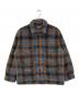 PENDLETON（ペンドルトン）の古着「チェックフリースジャケット」｜ブラウン