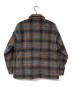 PENDLETON (ペンドルトン) チェックフリースジャケット ブラウン サイズ:M：7000円