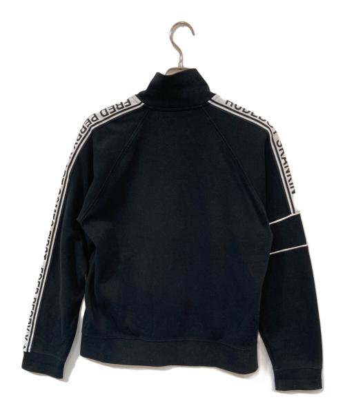 FRED PERRY（フレッドペリー）FRED PERRY (フレッドペリー) ART COMES FIRST (アートカムズファースト) コラボトラックジャケット ブラック サイズ:38の古着・服飾アイテム