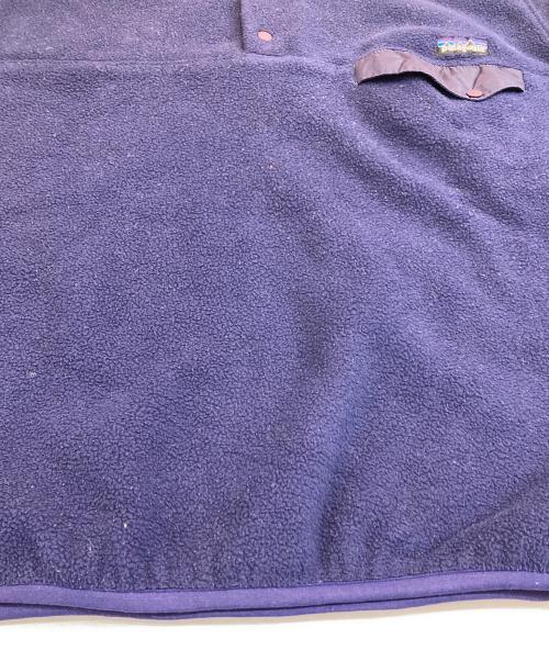 Patagonia（パタゴニア）Patagonia (パタゴニア) シンチラスナップT パープル サイズ:Lの古着・服飾アイテム