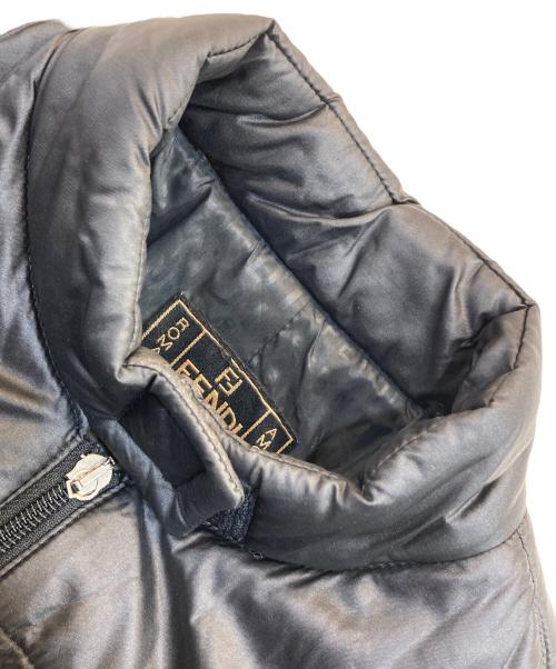 FENDI（フェンディ）FENDI (フェンディ) 中綿ロングコート ブラック サイズ:42の古着・服飾アイテム