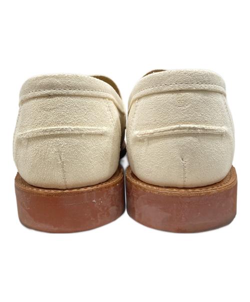 SANDERS（サンダース）SANDERS (サンダース) HANK BUTT SEAM LOAFER アイボリー サイズ:7 1/2の古着・服飾アイテム