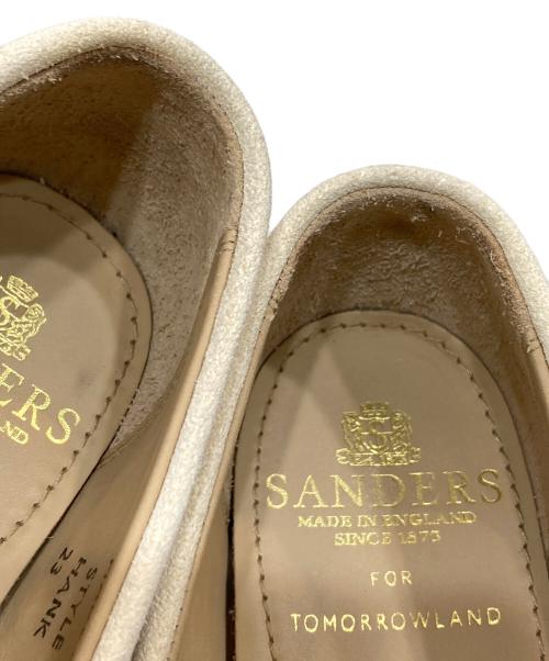 SANDERS（サンダース）SANDERS (サンダース) HANK BUTT SEAM LOAFER アイボリー サイズ:7 1/2の古着・服飾アイテム