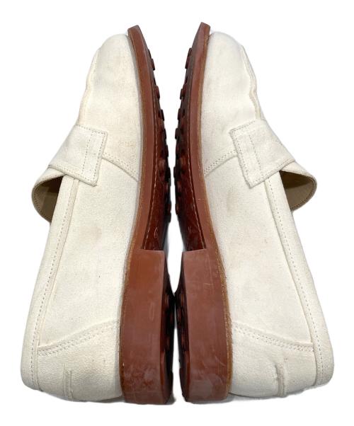 SANDERS（サンダース）SANDERS (サンダース) HANK BUTT SEAM LOAFER アイボリー サイズ:7 1/2の古着・服飾アイテム