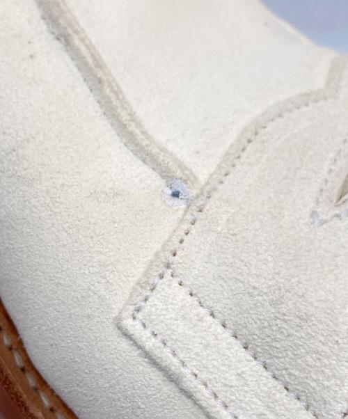 SANDERS（サンダース）SANDERS (サンダース) HANK BUTT SEAM LOAFER アイボリー サイズ:7 1/2の古着・服飾アイテム