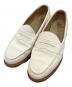 SANDERS（サンダース）の古着「HANK BUTT SEAM LOAFER」｜アイボリー