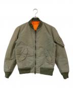 M.I.D.A.ミダ）の古着「MA-1ジャケット」｜カーキ
