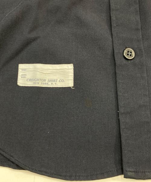 CREIGHTON（クレイトン）CREIGHTON (クレイトン) 長袖シャツ ネイビー サイズ:15　1/2-33の古着・服飾アイテム