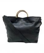 CHRISTIAN VILLAクリスチャンヴィラ）の古着「2WAYショルダーバッグ」｜ブラック