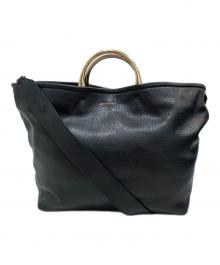 CHRISTIAN VILLA（クリスチャンヴィラ）の古着「2WAYショルダーバッグ」｜ブラック