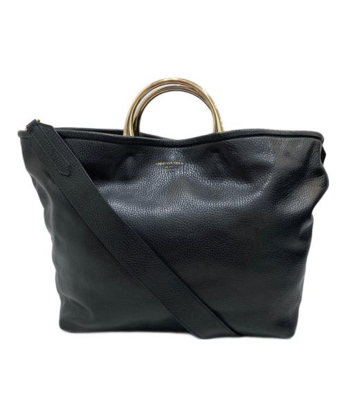 CHRISTIAN VILLA（クリスチャンヴィラ）CHRISTIAN VILLA (クリスチャンヴィラ) 2WAYショルダーバッグ ブラックの古着・服飾アイテム