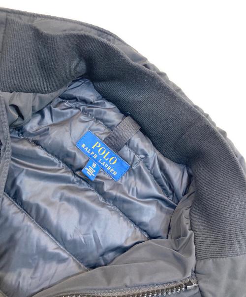 POLO RALPH LAUREN（ポロ・ラルフローレン）POLO RALPH LAUREN (ポロ・ラルフローレン) M-65 ダウンジャケット ブラック サイズ:XSの古着・服飾アイテム