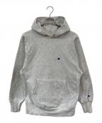 Championチャンピオン）の古着「プルオーバーパーカー」｜グレー