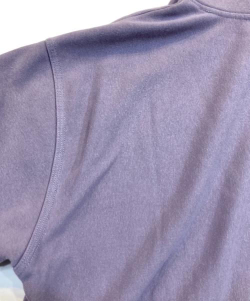 stussy（ステューシー）stussy (ステューシー) STOCK LOGO APPLIQUE HOODIE パープル サイズ:Mの古着・服飾アイテム