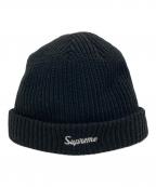 SUPREMEシュプリーム）の古着「loose gauge beanie」｜ブラック