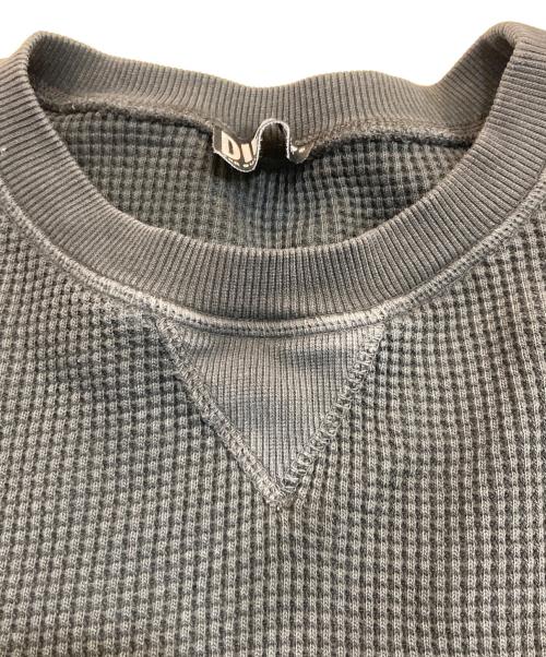 DIESEL（ディーゼル）DIESEL (ディーゼル) S-GINAFFLE Waffle Logo Knit ブラック サイズ:XLの古着・服飾アイテム