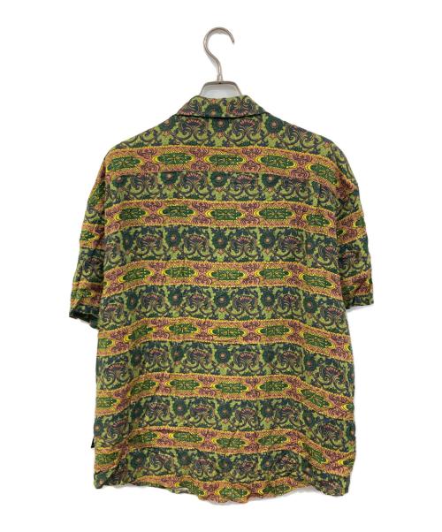 stussy（ステューシー）stussy (ステューシー) Baroque Shirt/バロック シャツ グリーン サイズ:SIZE XLの古着・服飾アイテム