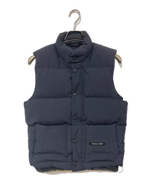 CANADA GOOSE（カナダグース）CANADA GOOSE (カナダグース) WINDSOR VEST　ウィンザー ベスト ネイビー サイズ:XSの古着・服飾アイテム
