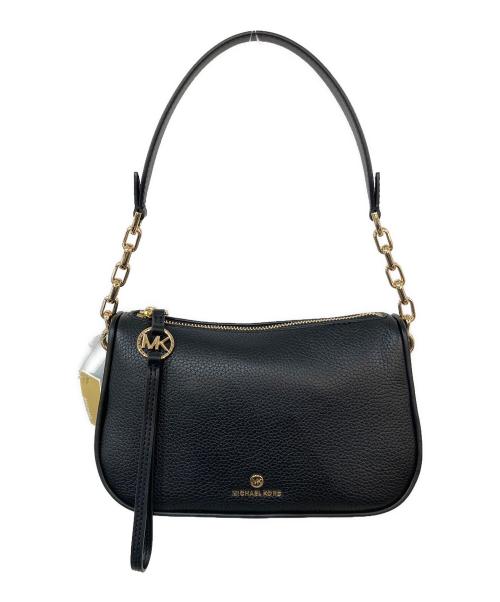 MICHAEL KORS（マイケル・コース）MICHAEL KORS (マイケル・コース) ショルダーバッグ ブラックの古着・服飾アイテム