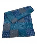 RRLダブルアールエル）の古着「パッチワーク インディゴ ストール」｜ネイビー