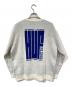 HUF (ハフ) BIG BLOCK CREW SWEATER ホワイト サイズ:L：8000円