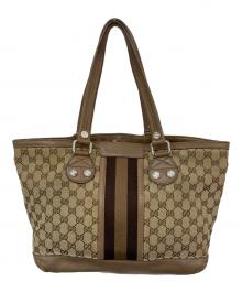 GUCCI（グッチ）の古着「パグリアGG トートバッグ」｜ベージュ