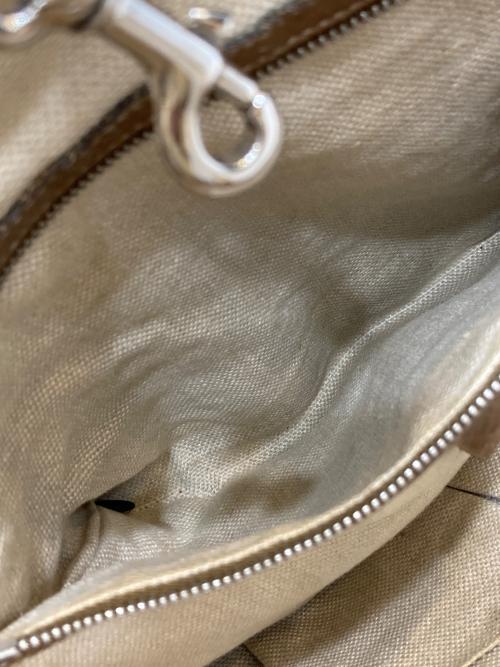 GUCCI（グッチ）GUCCI (グッチ) パグリアGG トートバッグ ベージュの古着・服飾アイテム