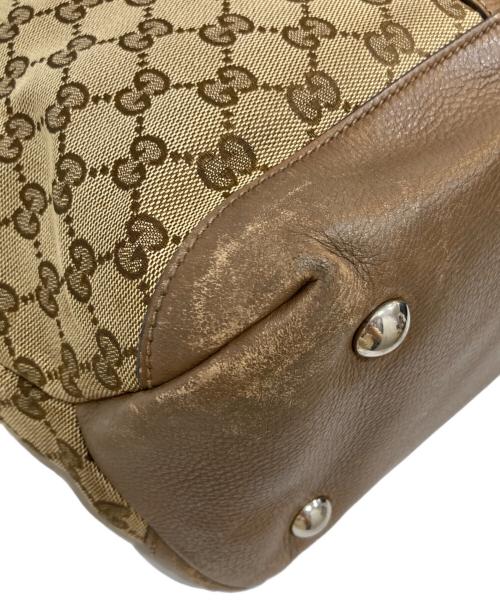 GUCCI（グッチ）GUCCI (グッチ) パグリアGG トートバッグ ベージュの古着・服飾アイテム
