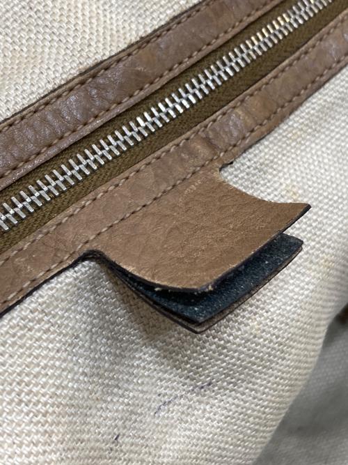 GUCCI（グッチ）GUCCI (グッチ) パグリアGG トートバッグ ベージュの古着・服飾アイテム