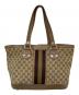 GUCCI (グッチ) パグリアGG トートバッグ ベージュ：18000円