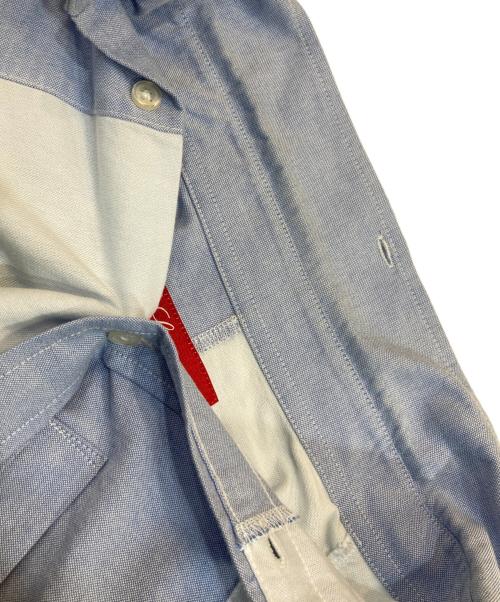 SUPREME（シュプリーム）Supreme (シュプリーム) Patchwork Oxford Shirt ブルー サイズ:Sの古着・服飾アイテム