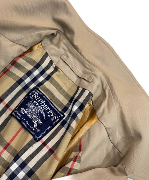Burberry's（バーバリーズ）Burberry's (バーバリーズ) 裏ノヴァチェックステンカラーコート ベージュ サイズ:-の古着・服飾アイテム