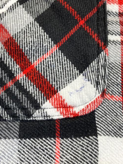 big mac（ビッグマック）BIG MAC (ビッグマック) 80’s STJOHN'SBAY チェックフランネルシャツ レッド×グレー サイズ:Lの古着・服飾アイテム