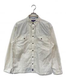 Patagonia（パタゴニア）の古着「ロングスリーブ・アイランド・ホッパー・シャツ」｜ベージュ