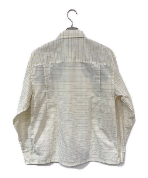 Patagonia（パタゴニア）Patagonia (パタゴニア) ロングスリーブ・アイランド・ホッパー・シャツ ベージュ サイズ:Mの古着・服飾アイテム