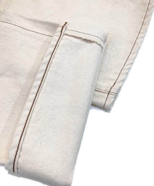 WESTOVERALLS（ウエストオーバーオールズ）WESTOVERALLS (ウエストオーバーオールズ) コットンパンツ アイボリー サイズ:W30の古着・服飾アイテム