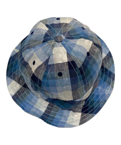SUPREME（シュプリーム）Supreme (シュプリーム) Summer Plaid Bell Hat ブルーの古着・服飾アイテム