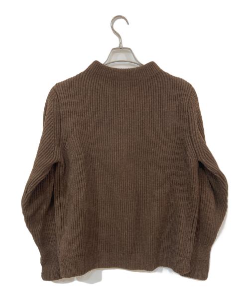 ANDERSEN-ANDERSEN（アンデルセン アンデルセン）ANDERSEN-ANDERSEN (アンデルセン アンデルセン) ウールニット ブラウン サイズ:Mの古着・服飾アイテム