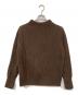 ANDERSEN-ANDERSEN（アンデルセン アンデルセン）の古着「ウールニット」｜ブラウン