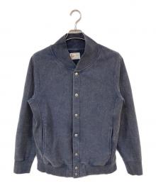 FELCO（フェルコ）の古着「スナップカーディガン」｜ネイビー