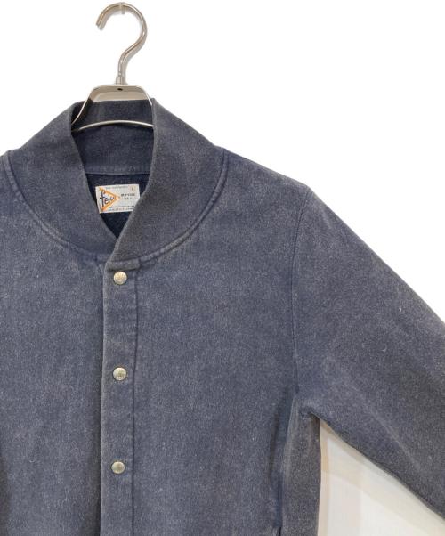 FELCO（フェルコ）FELCO (フェルコ) スナップカーディガン ネイビー サイズ:Lの古着・服飾アイテム